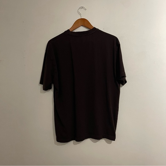 Club Monaco Dark Brown Short Sleeve Tee - Picture 6 of 6